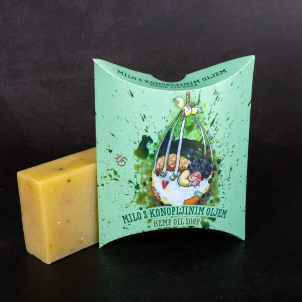 Milo s konopljinim oljem 95g
